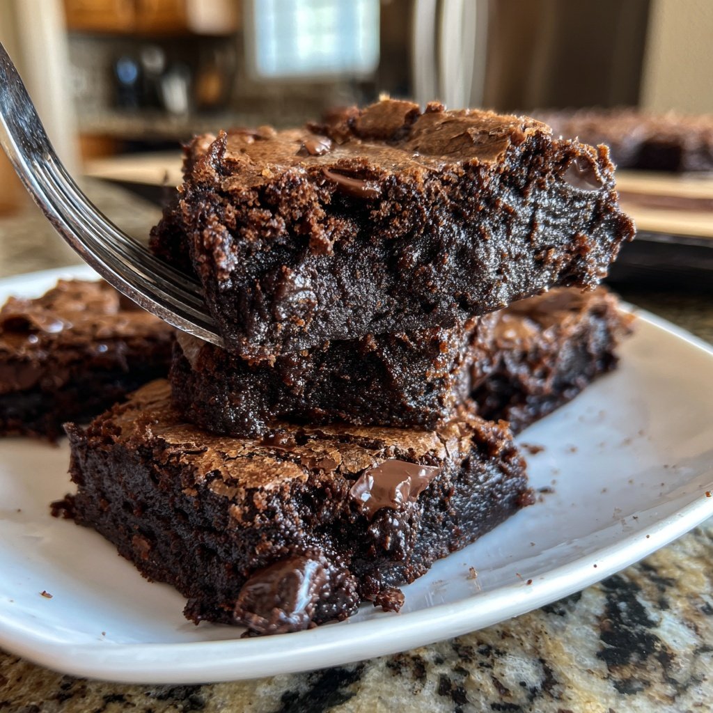 Fudgy Brownies Using Sourdough Discard