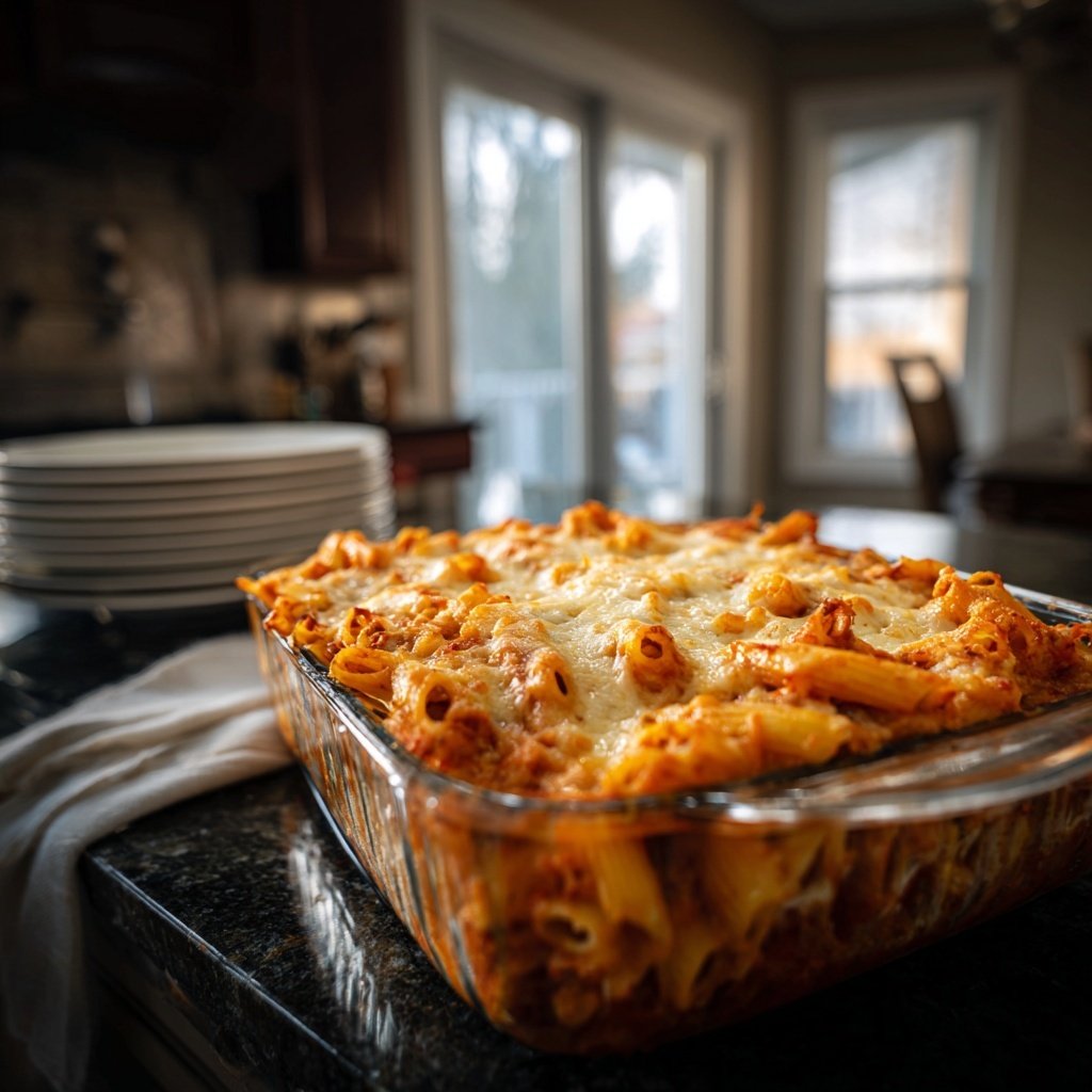 Quick Comfort Food Baked Ziti