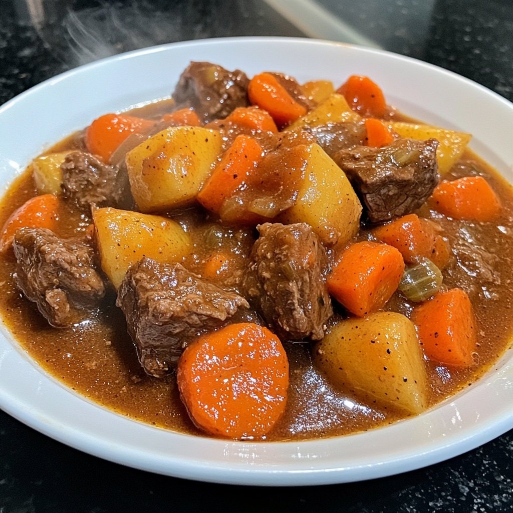 Beef Stew With Carrots and Potatoes
