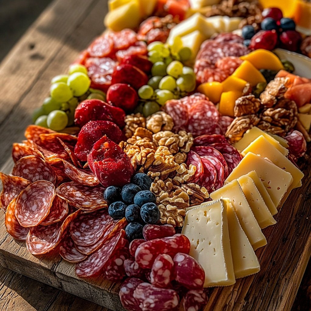 Super Bowl Charcuterie Board
