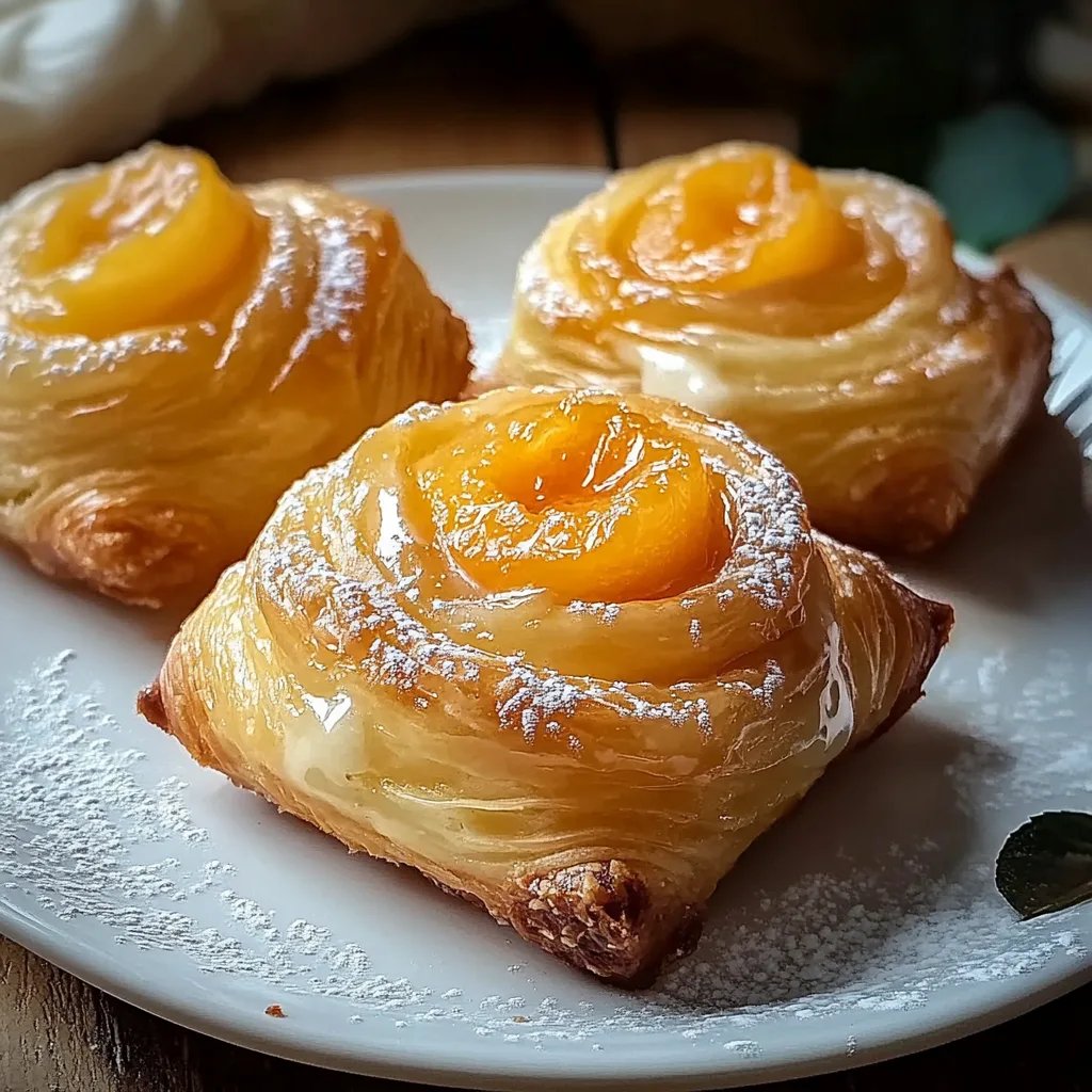 Irresistible Peach Pie Cruffins Recipe
