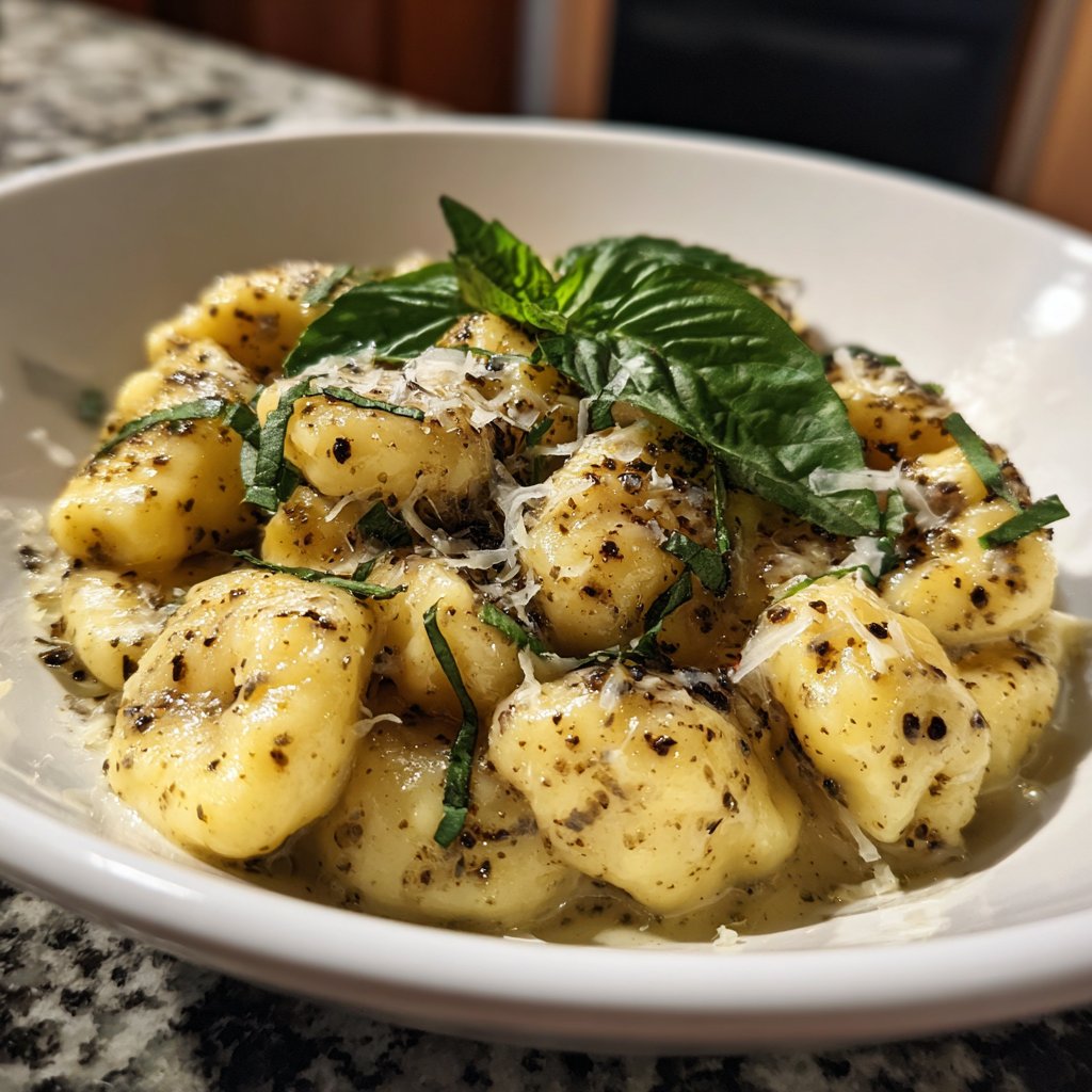 Valentine Dinner Truffle Gnocchi