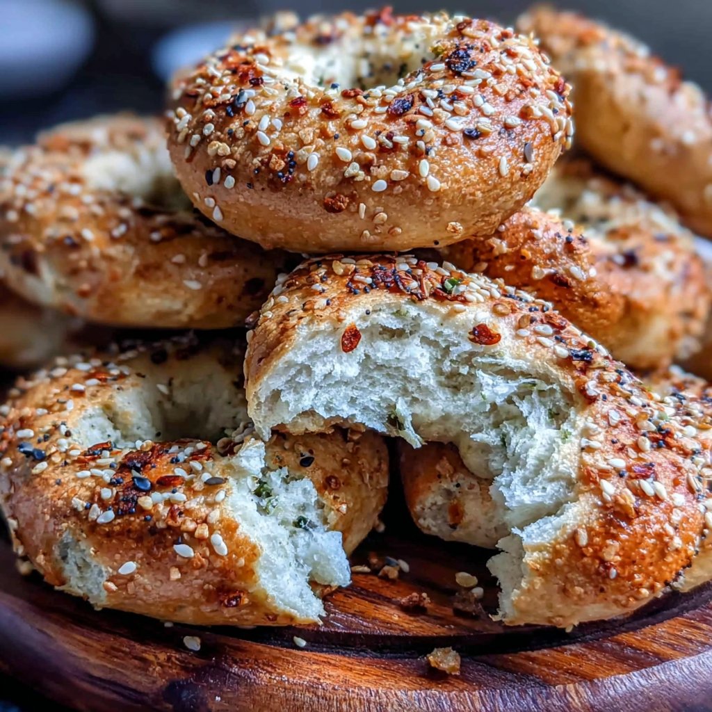 Protein Bagels Boiled And Baked