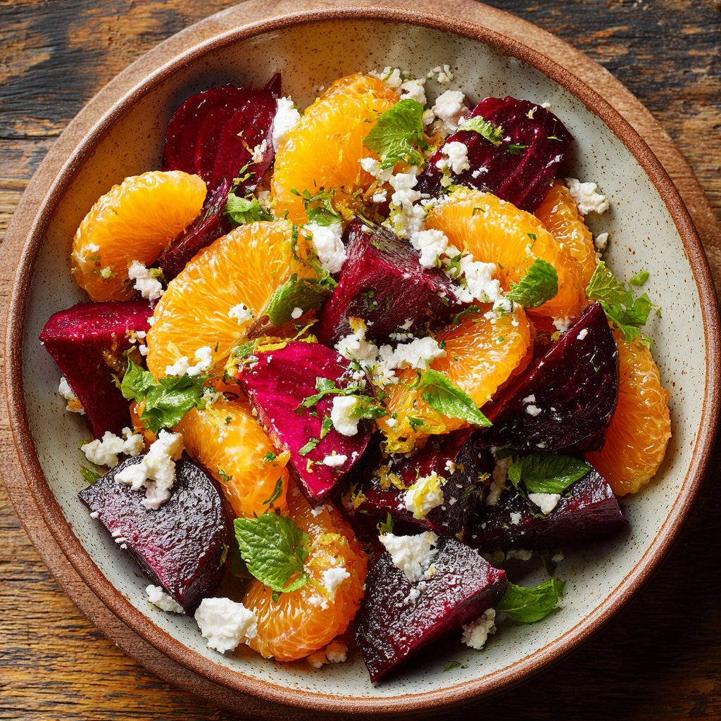 Roasted Beet and Orange Salad