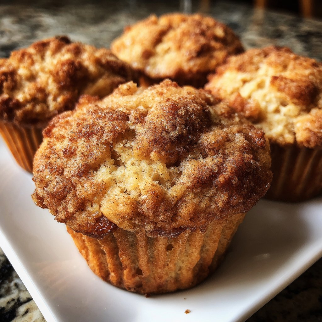 Cinnamon Apple Yogurt Muffins
