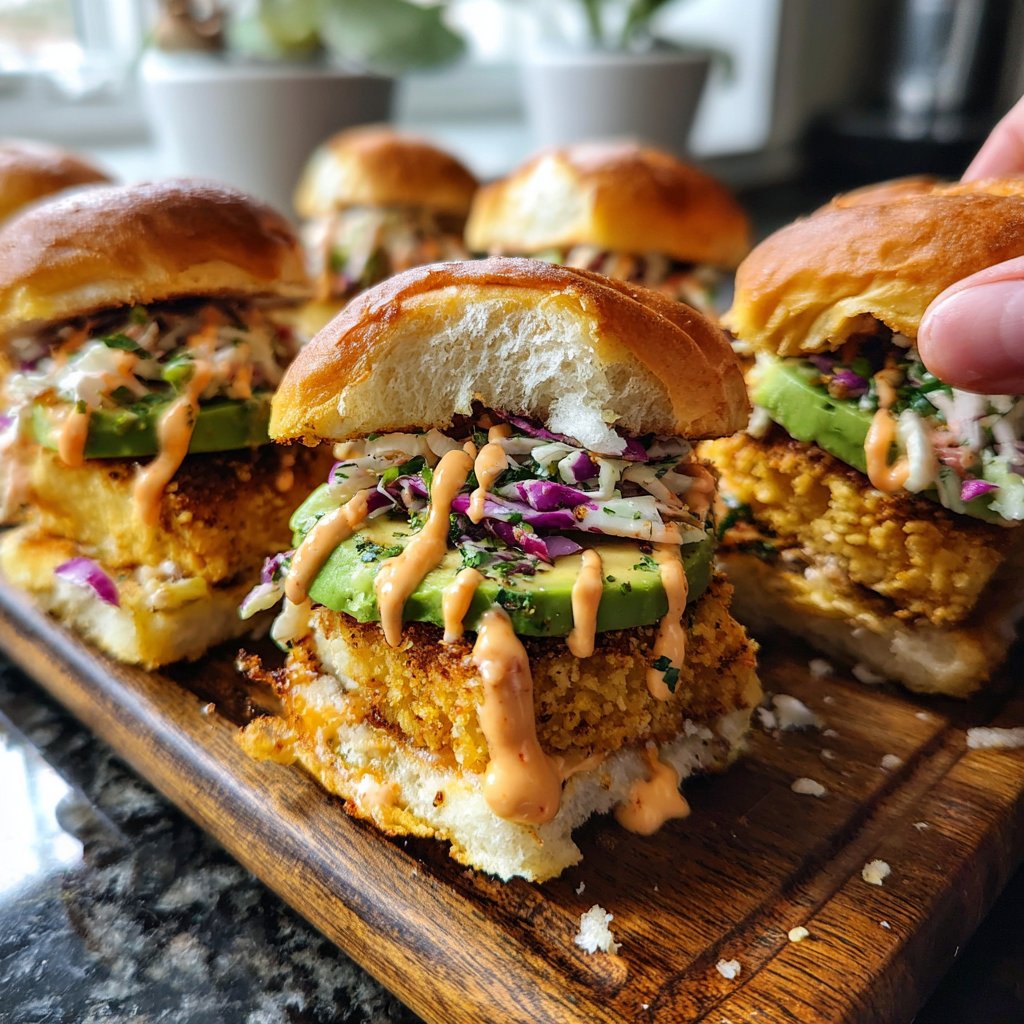 Crispy Tofu Sliders