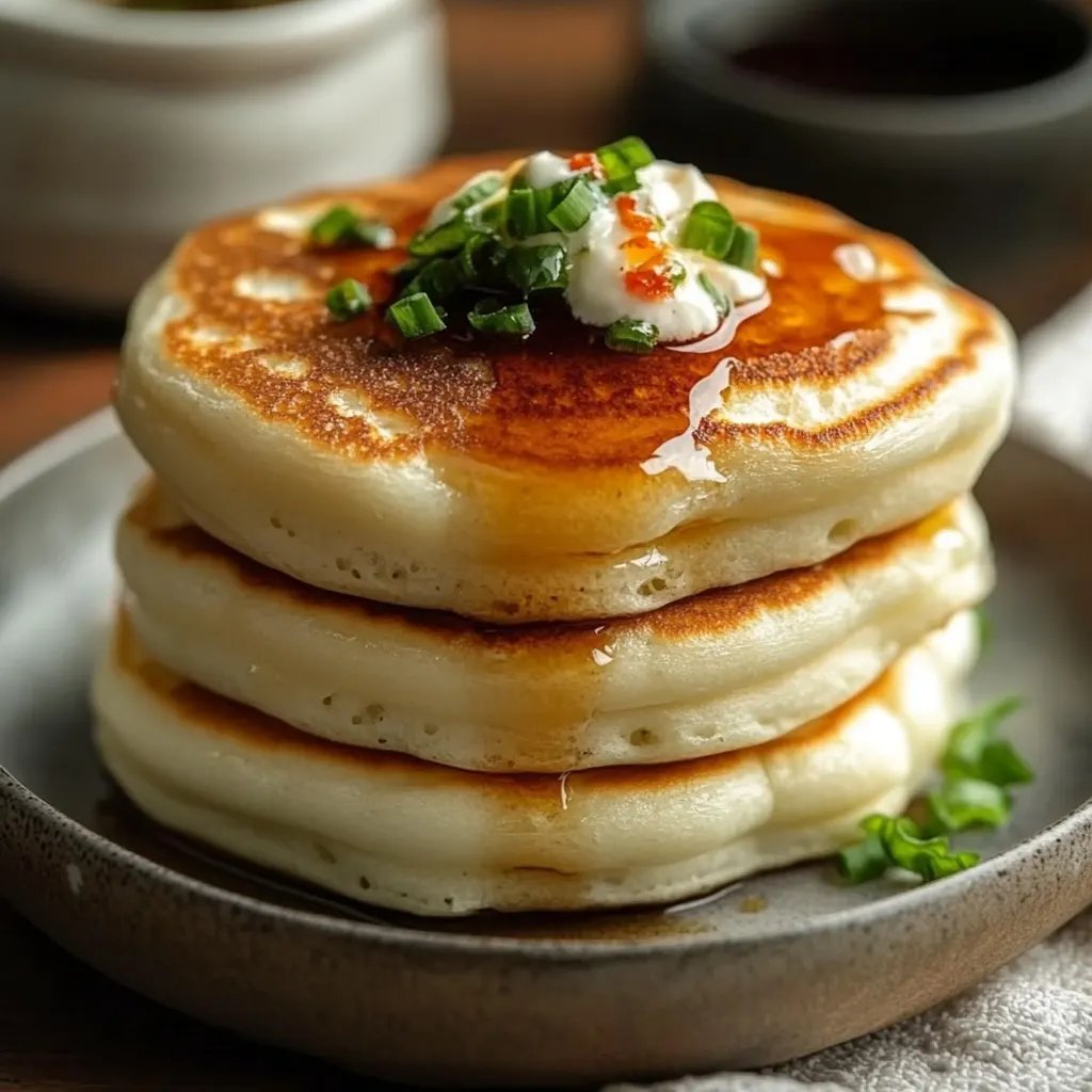 Fluffy Japanese Soufflé Pancakes