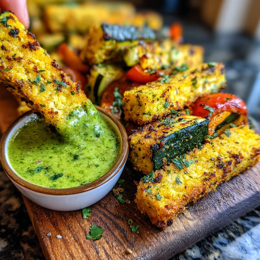 Crispy Polenta Veggie Fries