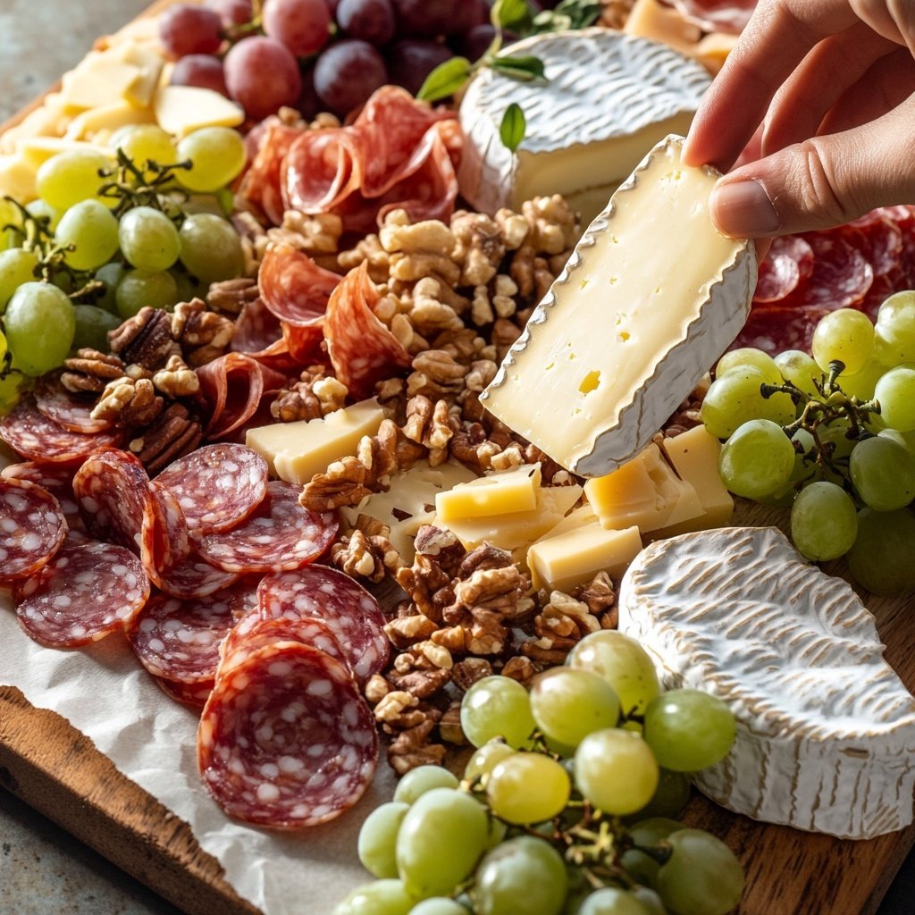 Easy Super Bowl Charcuterie Board