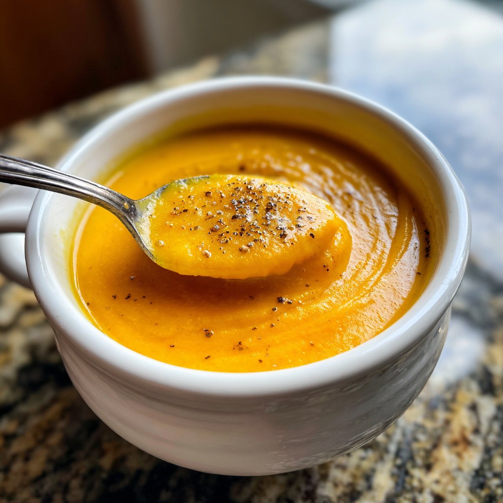 Creamy Carrot Ginger Soup