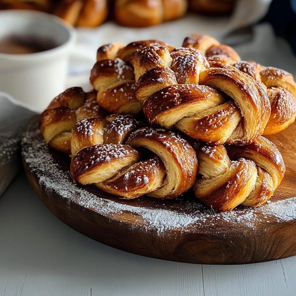 Beautifully Braided Cinnamon Buns
