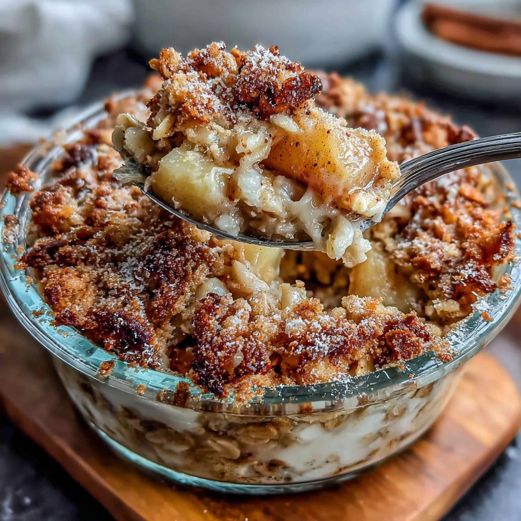 Apple Cinnamon Baked Oats